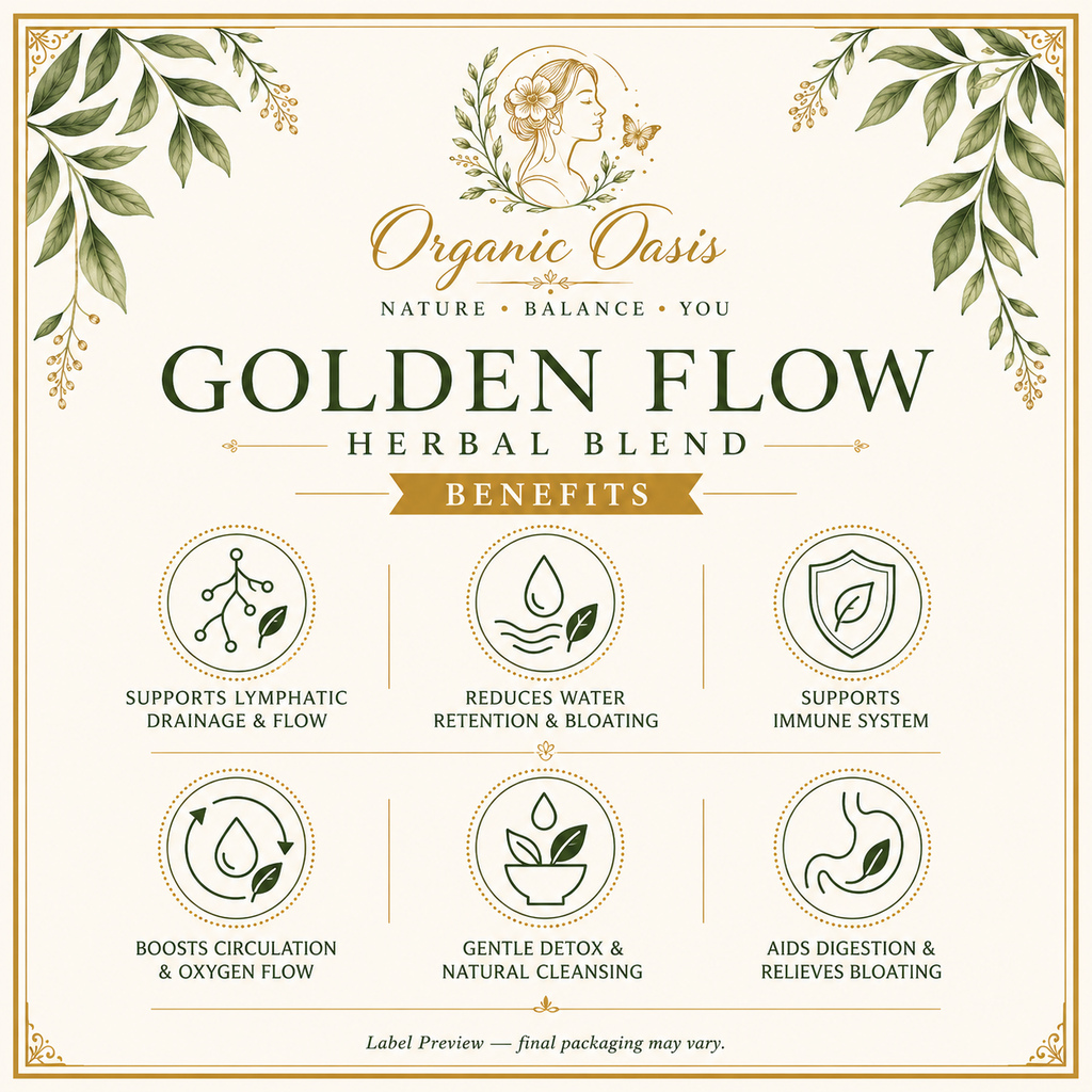 Golden Flow: Lymphatic Drainage