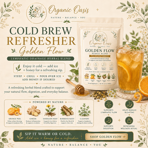 Golden Flow: Lymphatic Drainage