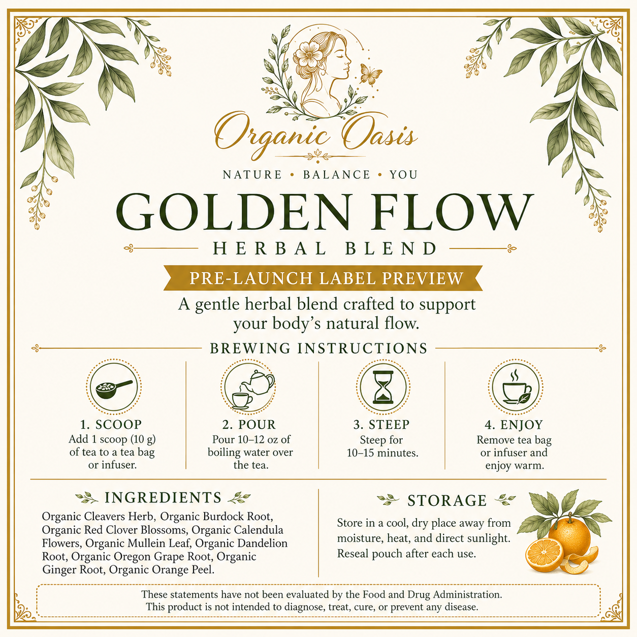 Golden Flow: Lymphatic Drainage