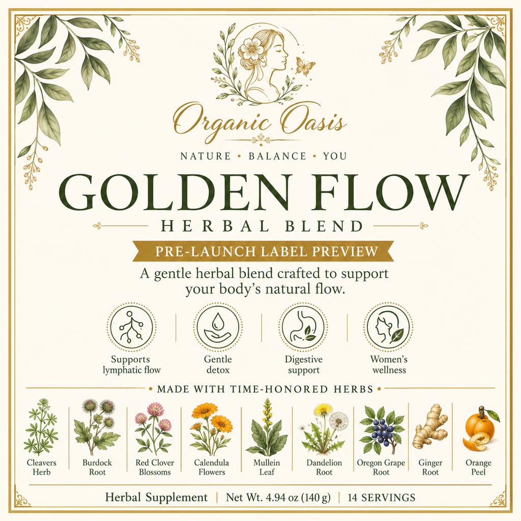 Golden Flow: Lymphatic Drainage